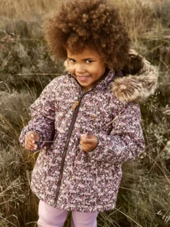 Minymo Mädchen Winterjacke Blümchen Wasserdicht -Kinderbekleidungs Geschäft minymo winterjacke blumen 33 1280x1280
