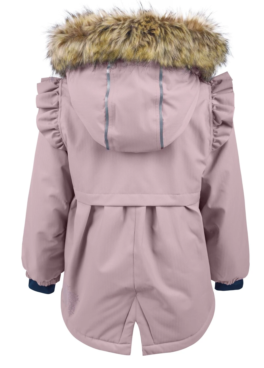 Minymo Mädchen Winterjacke Elderberry Wasserdicht Misty Rose 2 Minymo Mädchen Winterjacke Elderberry Wasserdicht Misty Rose – Bild 2