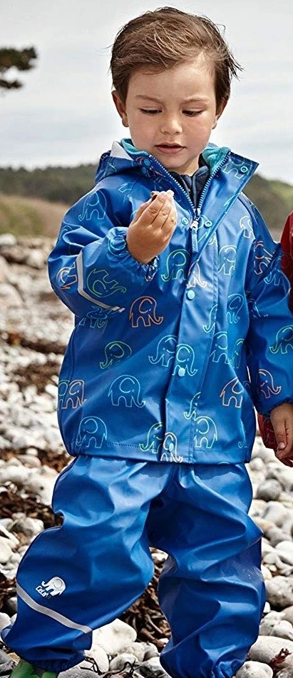 CeLaVi Kinder Regenset 2 Teiler Mit Bunten Elefanten 1 CeLaVi Kinder Regenset 2 Teiler Mit Bunten Elefanten