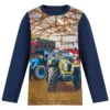 Minymo Traktor + Mähdrescher Langarmshirt Für Kinder