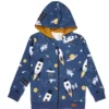 Walkiddy Sweatjacke Space Trip Kapuzenjacke Astronaut