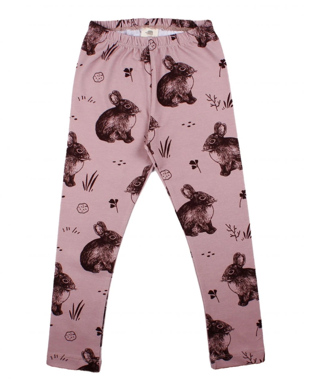 Walkiddy Leggings Cute Rabbits Biobaumwolle 1 Walkiddy Leggings Cute Rabbits Biobaumwolle