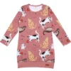 Walkiddy Sportdress Kleid Katze Playful Cat Long Sweati