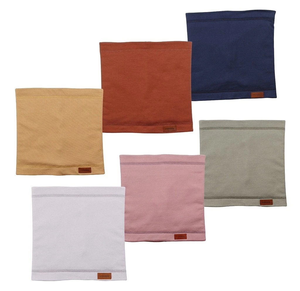 Walkiddy Kinder Loop Gefüttert Schlauchschal Uni Biobaumwolle GOTS 2 Walkiddy Kinder Loop Gefüttert Schlauchschal Uni Biobaumwolle GOTS – Bild 2