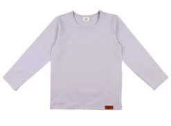 Walkiddy Langarmshirt Basic Uni Biobaumwolle GOTS